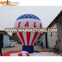 Commercial hot air balloon model,decoration inflatable ground balloon