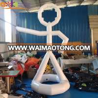 New design advertisement  inflatable human signs model for sale(without printing)