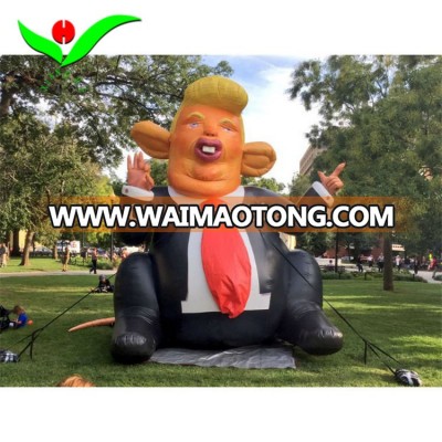 Trump model Giant inflatable trump for advertising use