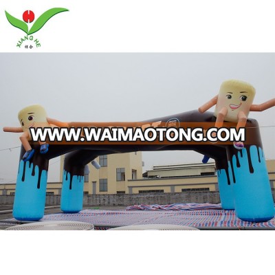 40ft Event brand creative design four feet inflatable advertising arch