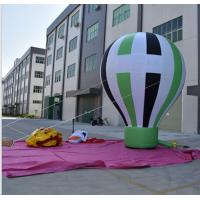 Custom advertising inflatable colorful ground balloon for outdoor