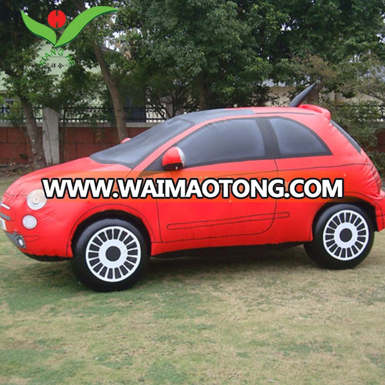 Custom design car model event display advertising inflatable